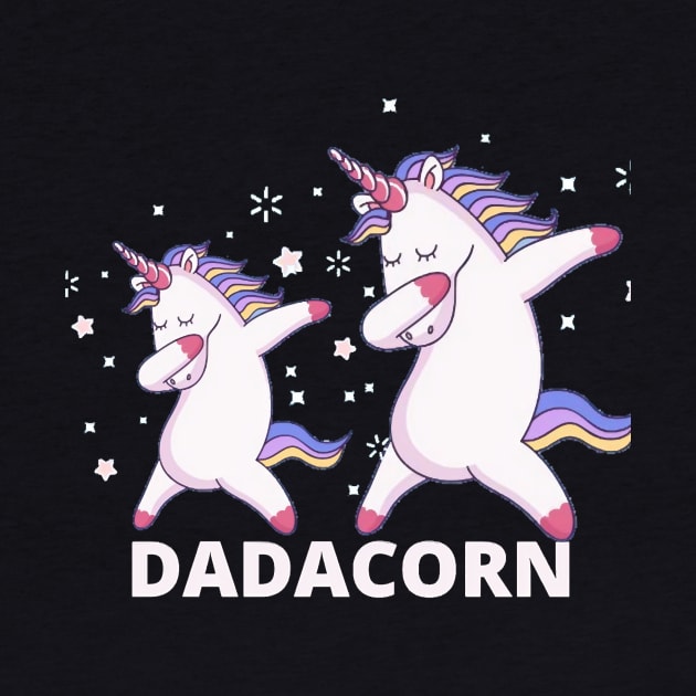 Unicorn Dadacorn Fathers DayFunny Dadacorn Fatherly 98 magic by Olegpavlovmmo